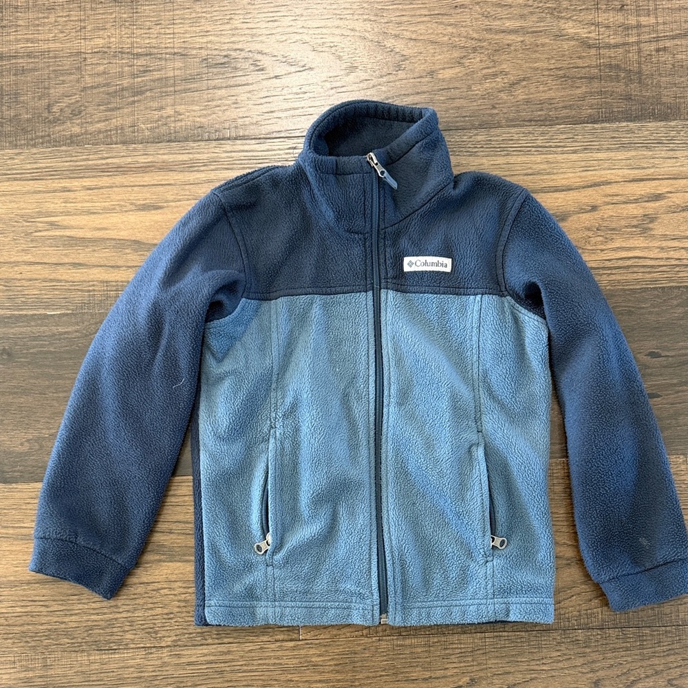 Columbia Kids' Two-Tone Blue Fleece Jacket